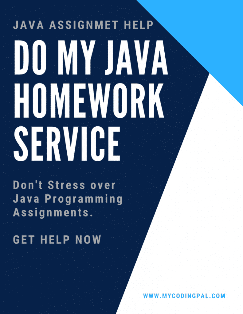 Do My Java Homework for me